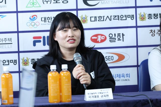 파리 올림픽 공기소총 혼성 은메달 금지현