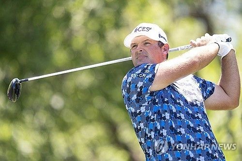 패트릭 리드의 티샷.