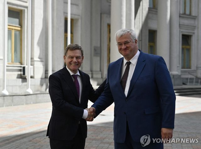 독일과 우크라이나 외무장관