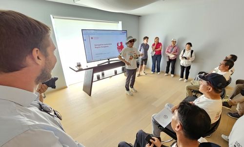 친환경 케이블카 추진 방안 논의하는 김진태 도지사 