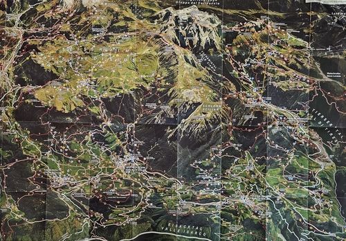 그물망처럼 연결된 남티롤 케이블카