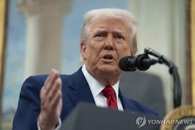 도널드 트럼프 미국 대통령