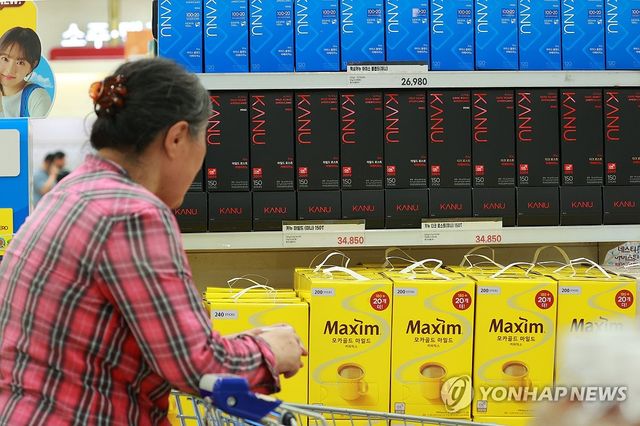 반년새 식품기업 60여곳 가격인상