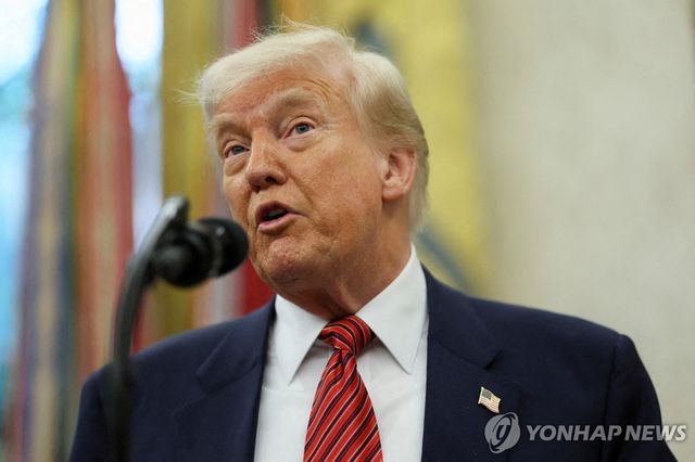 도널드 트럼프 미국 대통령