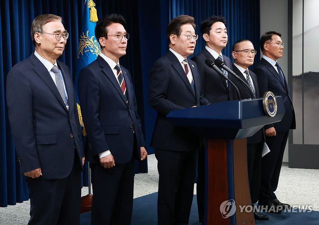 이재명 대통령, 새 정부 첫 인사 발표