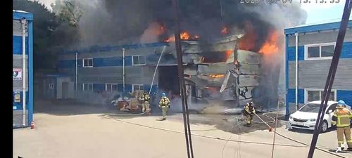 고양 일산동구 창고화재