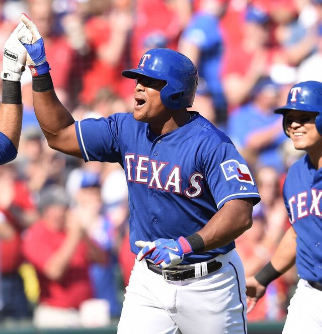 벨트레(왼쪽)와 추신수