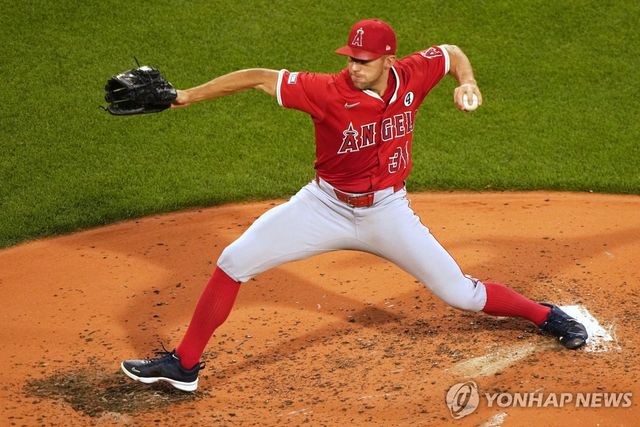 로스앤젤레스 에인절스 투수 타일러 앤더슨