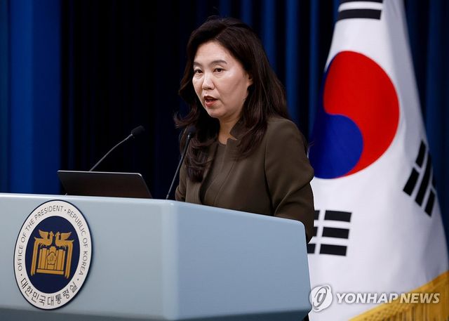 강유정 대통령실 대변인 일일 브리핑