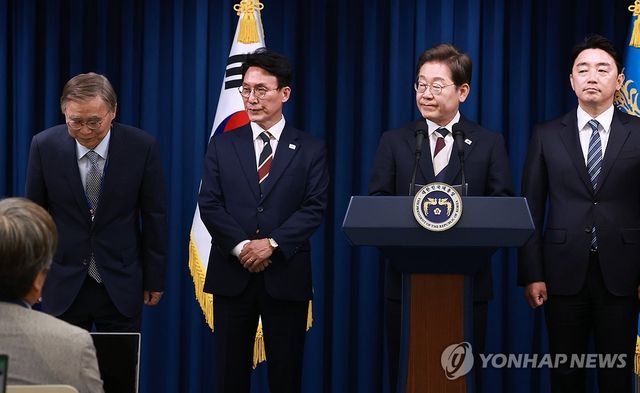 이재명 대통령, 첫 인사 발표