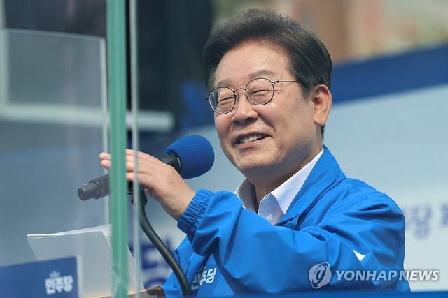 이재명 후보, '캐스팅 보터' 충북 집중유세