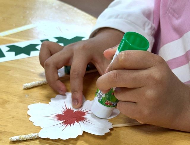 한지로 만드는 무궁화