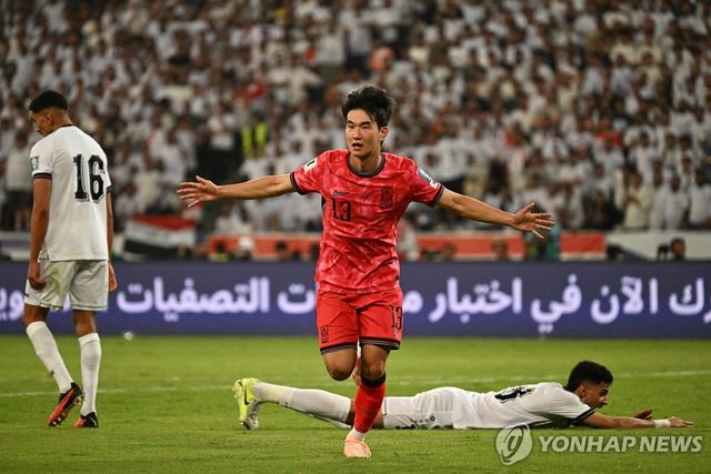 선제 결승골 터뜨린 김진규