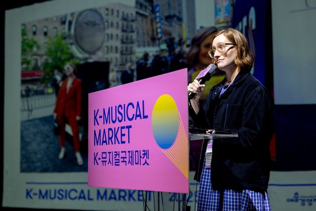 'K-뮤지컬국제마켓'서 강연하는 서스만 프로듀서