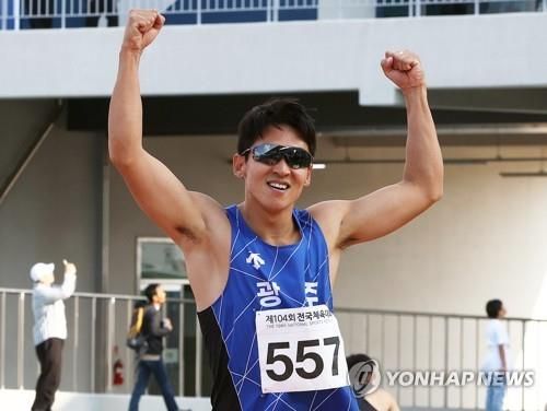 육상의 남자 간판 김국영