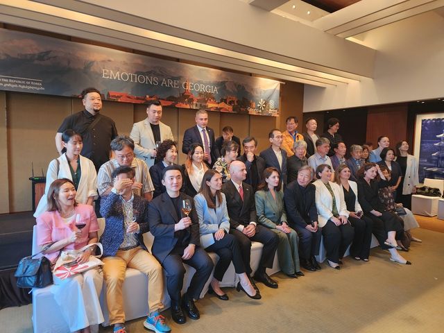 서울에서 열린 조지아대사관 리셉션 [사진/성연재 기자] 