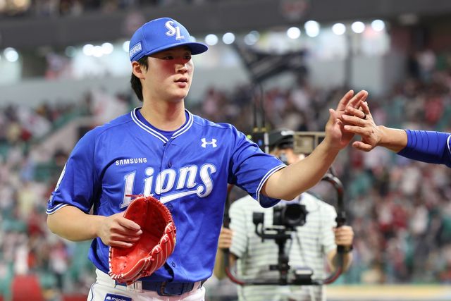 팀 승리를 지킨 삼성 이호성