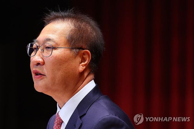 이임사 하는 박성재 장관