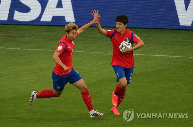 <월드컵2014> 손흥민 추격골 환호