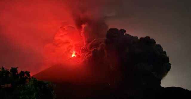 과테말라 푸에고 화산 분화