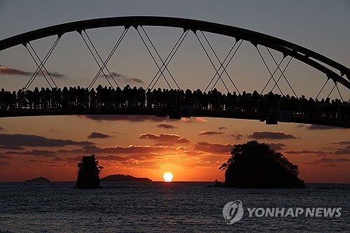 충남 안면도 꽃지 해변