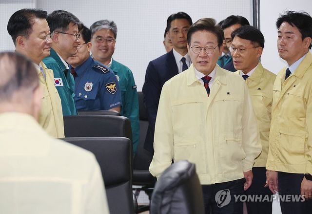 이재명 대통령, 안전치안점검회의 참석