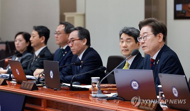 이재명 대통령, 국무회의 발언