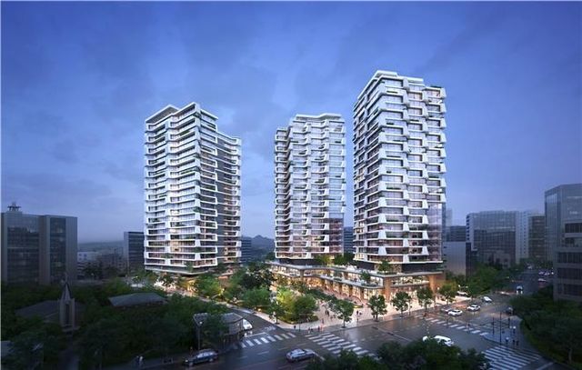 내자·필운 구역 제2-1지구 도시 정비형 재개발 사업 조감도