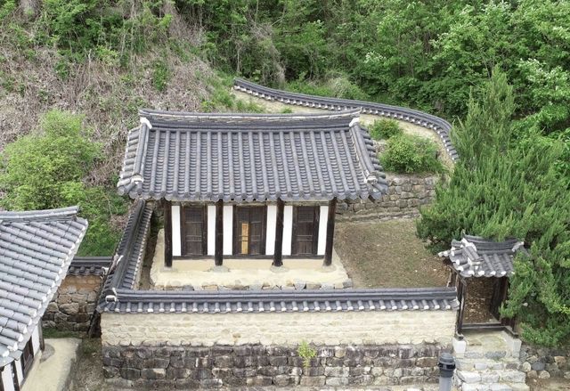 '안동 전주류씨 삼산고택' 사당 모습 