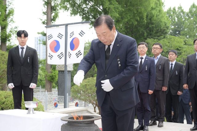 세종시 현충일 추념식