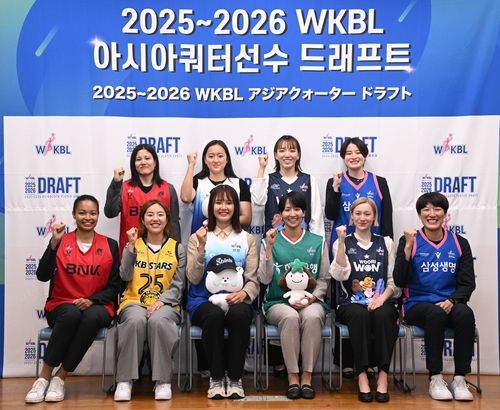 2025-2026시즌 WKBL 아시아쿼터 선수 드래프트 선발자