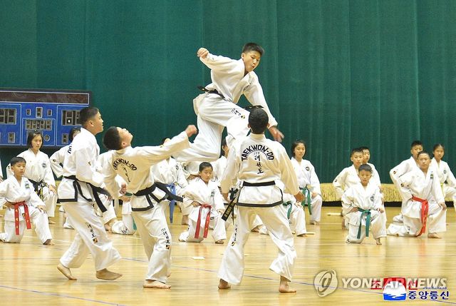 북한, 소년단 창립 79주년 경축 '체육·유희오락경기'