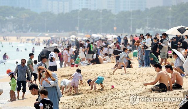 한여름같은 해운대