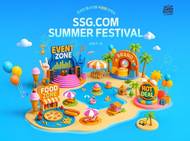 SSG닷컴, 9∼15일 온라인 쇼핑축제 '썸머 페스티벌' - 1