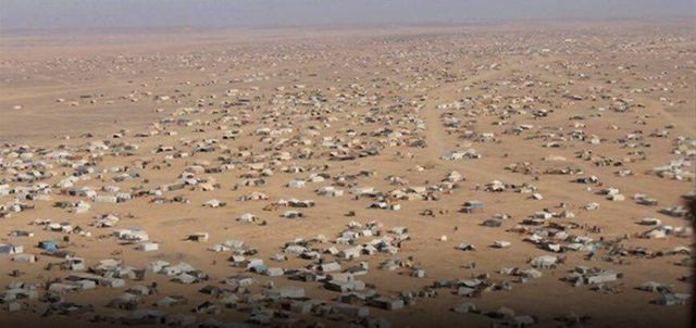 한때 시리아 피란민들 몰렸던 루크반 난민촌