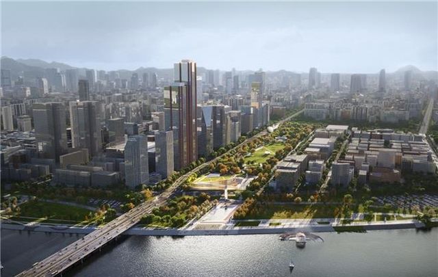 재구조화 사업 후 여의도공원 예상 전경(미확정)