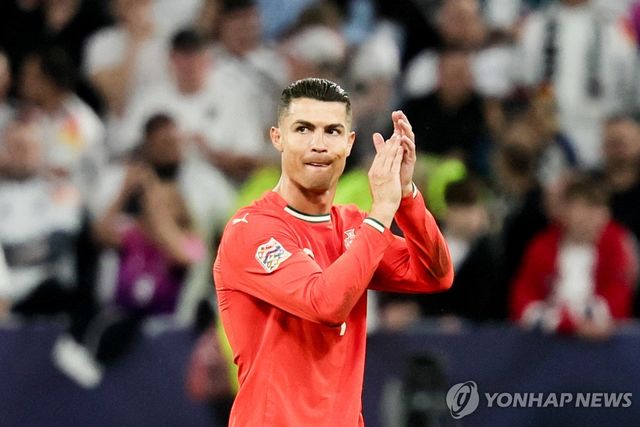 포르투갈 축구대표 크리스티아누 호날두.