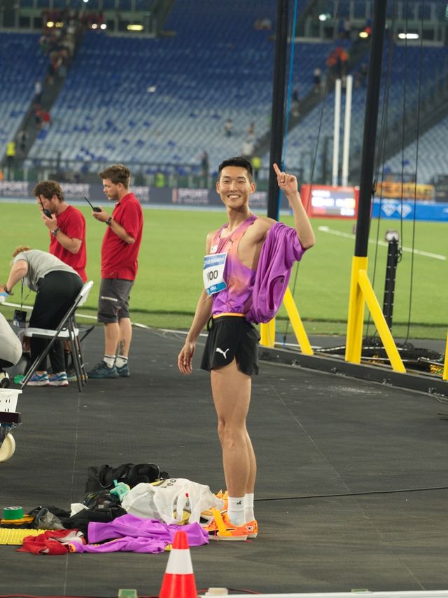 우상혁, 로마 다이아몬드리그 우승