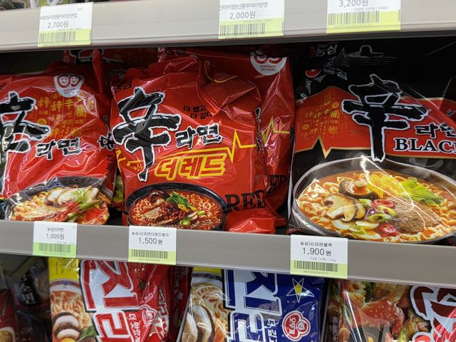 신라면 블랙 1천900원