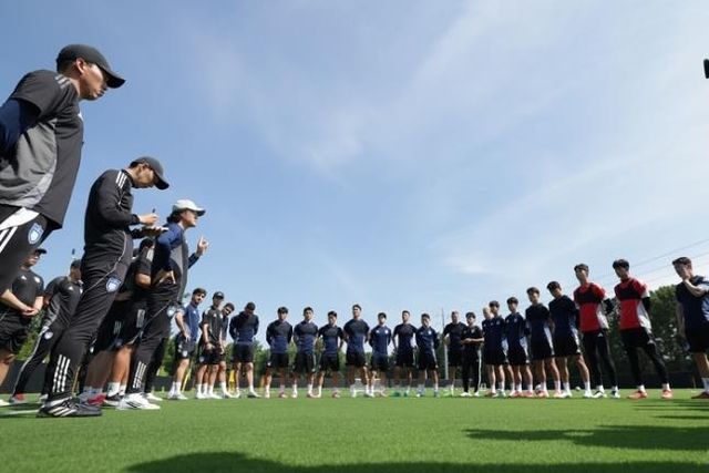 클럽 월드컵 베이스캠프에 입성한 울산 HD 선수단