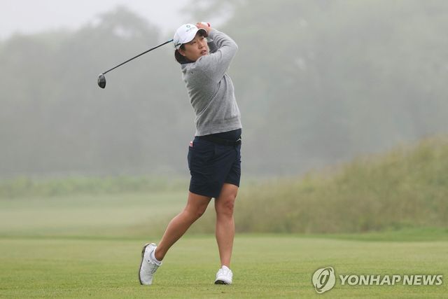 이일희의 최종 라운드 경기 모습