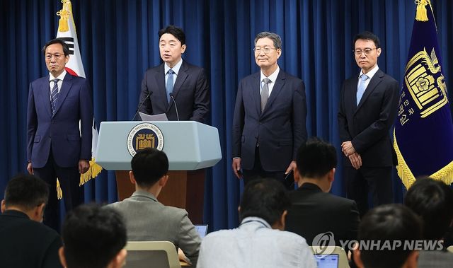 대통령실 정무·홍보·민정수석 인선