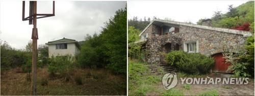 조윤환 고아권익연대 대표가 자랐던 보육원(왼쪽)과 원장 사택(오른쪽)