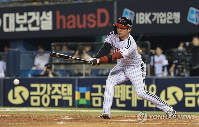 LG 오지환 '쳤지만…'