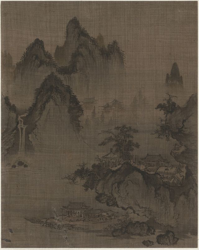 사시팔경도(四時八景圖) 중 초여름 부분 