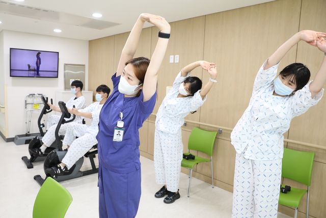 울산대학교병원 항암 병동 재활치료실