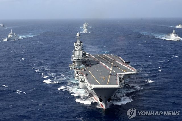 중국 항공모함 랴오닝함