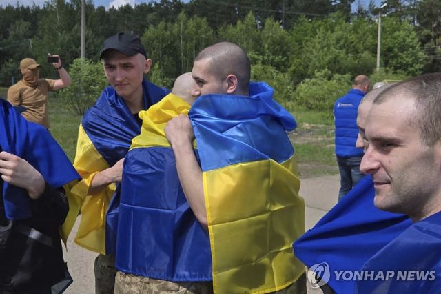 우크라이나로 돌아온 전쟁 포로