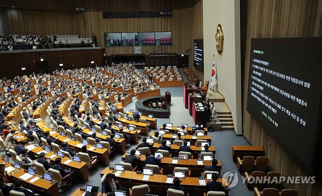 대선 후 본회의, 3대 특검법·검사징계법 상정