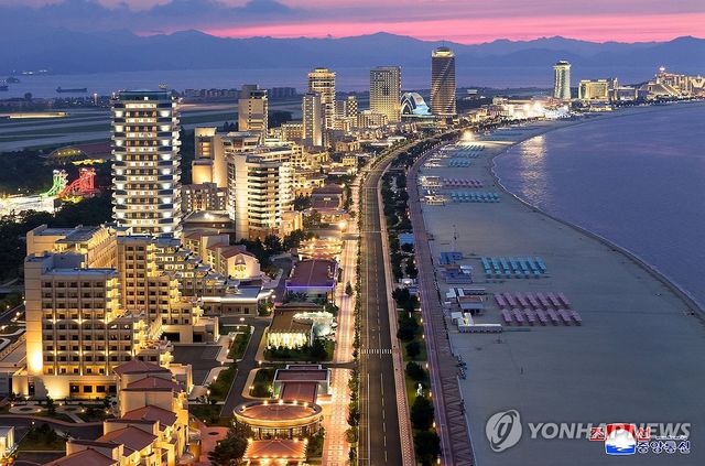 북한, 원산갈마관광지구 준공